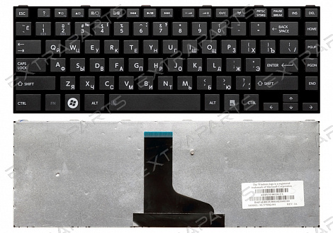Клавиатура TOSHIBA Satellite M840 (RU) черная