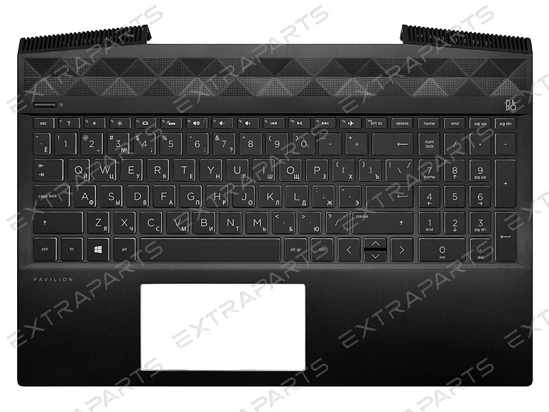 Топ-панель L21861-251 для HP Pavilion Gaming черная