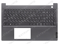 Топ-панель для Lenovo ThinkBook 15-IIL серая с подсветкой