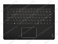 Клавиатура LENOVO Yoga 900-13ISK черная топ-панель с подсветкой
