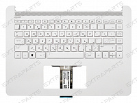 Клавиатура HP 14-bp белая топ-панель