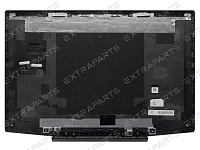 Крышка матрицы для ноутбука HP Pavilion Gaming 15-cx черная (серебряный логотип)