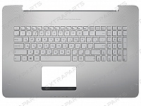 Топ-панель Asus VivoBook Pro N752VX серебро