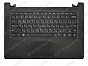 Клавиатура LENOVO 110-14IBR (RU) черная топ-панель