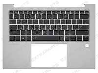 Топ-панель N45442-251 для ноутбука HP серебряная с подсветкой