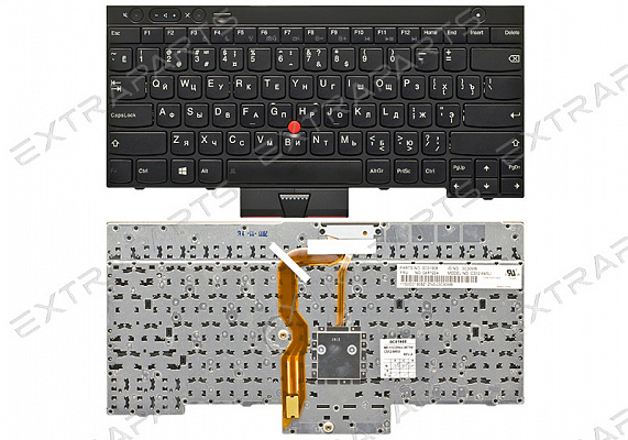 Клавиатура LENOVO ThinkPad T430 (RU) черная V.1