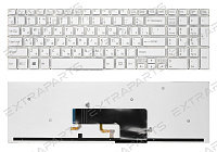 Клавиатура SONY VAIO FIT 15E (RU) белая с подсветкой