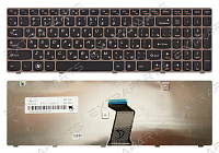 Клавиатура Lenovo G580 серая