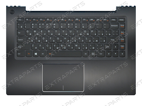 Клавиатура LENOVO IdeaPad U430P (RU) черная топ-панель