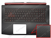 Клавиатура Acer Nitro 5 AN515-42 черная топ-панель