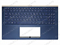 Топ-панель Asus ZenBook UX534FT синяя