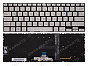 Клавиатура Asus ZenBook 14 UX434DA серебро с подсветкой