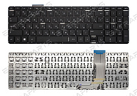 Клавиатура HP Envy 15-j черная без рамки