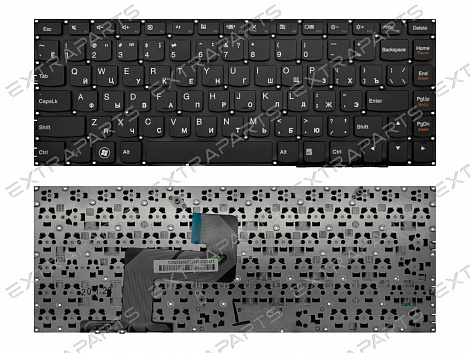 Клавиатура LENOVO IdeaPad U400 (RU) черная