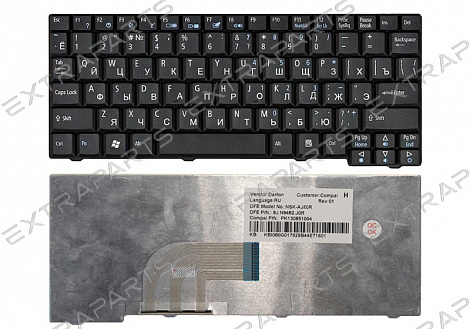 Клавиатура ACER Aspire One A150 (RU) черная
