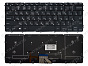 Клавиатура Dell Precision M3800 черная с подсветкой