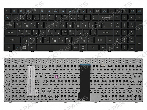 Клавиатура DEXP Aquilon O105 черная с рамкой