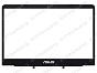 Рамка матрицы для ноутбука Asus VivoBook S410UA  черная