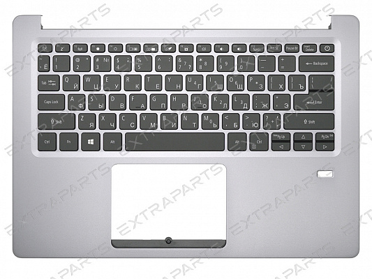 Клавиатура Acer Swift 1 SF114-32 топ-панель серебро с подсветкой