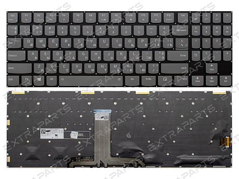 Клавиатура для Lenovo Legion Y730-17ICH черная с RGB-подсветкой