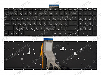 Клавиатура HP Pavilion 15-au (RU) черная с подсветкой