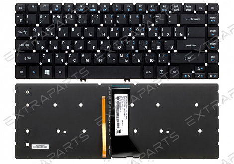 Клавиатура ACER Aspire R7-572G черная