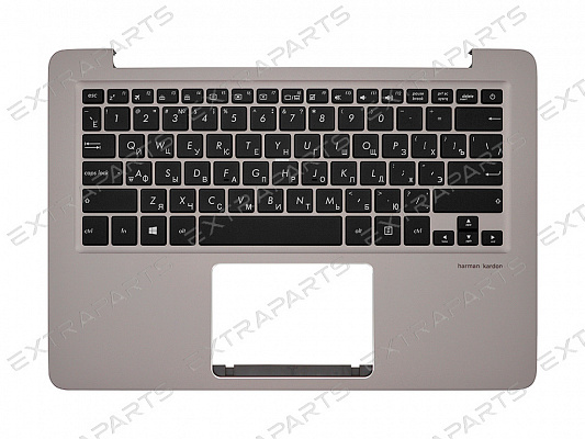Клавиатура Asus ZenBook UX310UA топ-панель серебро