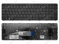 Клавиатура HP ProBook 650 G2 (RU) черная V.1 lite