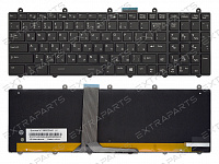 Клавиатура MSI GX60 (RU) черная с подсветкой