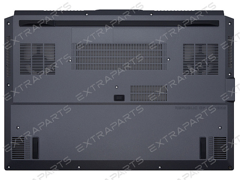 Корпус 90NR02W5-R7D010 для ноутбука Asus нижняя часть синяя