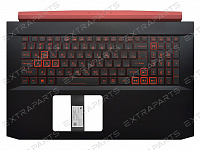 Топ-панель Acer Nitro 5 AN517-51 черная с подсветкой (GTX1050 / 1650)
