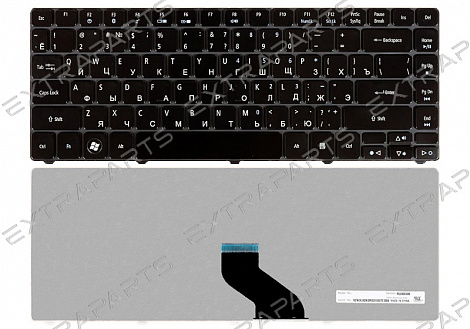 Клавиатура ACER Aspire 3820T (RU) черная гл.