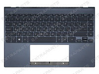 Топ-панель для Asus ZenBook 13 UX325SA темно-синяя с подсветкой