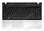 Клавиатура SAMSUNG NP300E5X (RU) топ-панель серебро