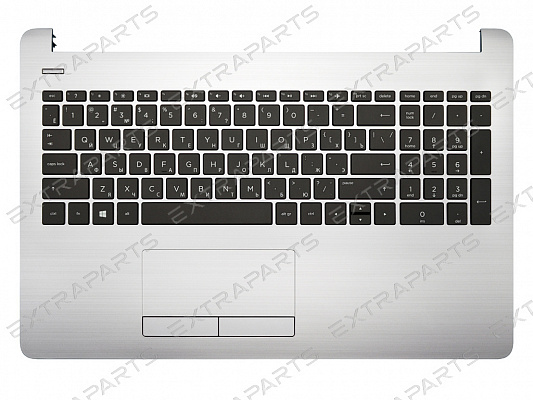 Клавиатура HP 15-bw топ-панель серебро