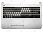 Клавиатура HP 250 G6 топ-панель серебро
