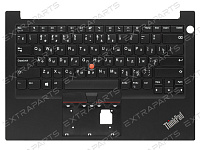 Топ-панель для Lenovo ThinkPad E14 (2nd Gen) черная без подсветки