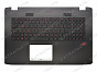 Топ-панель 90NB0A41-R31RU1 для Asus ROG черная с подсветкой