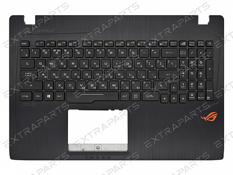 Клавиатура Asus ROG Strix GL553VE черная топ-панель