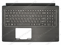 Клавиатура Acer Aspire A315-41G черная топ-панель