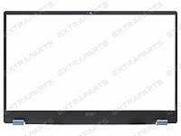 Рамка матрицы для ноутбука Acer Swift 3 SF314-43 черная c синими заглушками