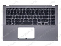 Топ-панель для Asus VivoBook 15 X512UA темно-серая с подсветкой