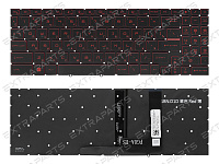 Клавиатура MSI Crosshair 15 B12UEZ черная c красной подсветкой