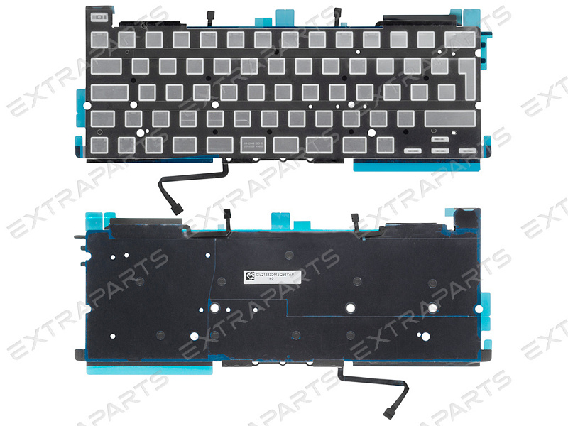 Подсветка для клавиатуры Apple MacBook Pro 13" Retina A2338 Late 2020 (вертикальный Enter)