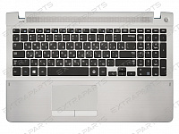 Клавиатура SAMSUNG NP510R5E серебряная топ-панель