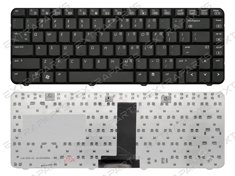 Клавиатура HP-COMPAQ Presario CQ50 (US) черная