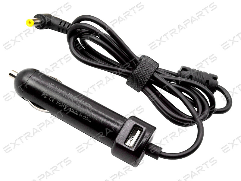 Автомобильная зарядка для ноутбука PACKARD BELL 19V 4.74A [90W] 5.5*1.7mm V.1