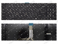 Клавиатура MSI Bravo 17 A4DDR черная c полноцветной RGB-подсветкой