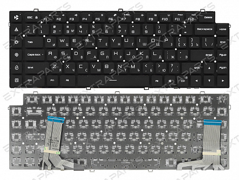 Клавиатура для ноутбука Xiaomi Mi Gaming Laptop 2018-2022 черная