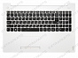 Клавиатура Lenovo 310-15ISK (RU) белая топ-панель